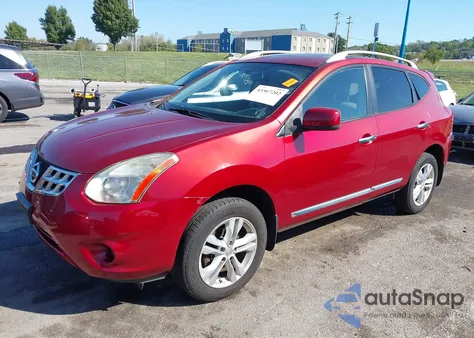 2012 Nissan Rogue Sv from USA, damaged, VIN JN8AS5MV7CW387864